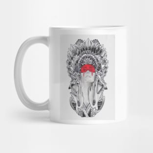 Red Indian Mug